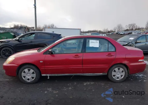 2004 Mitsubishi Lancer Es z USA, uszkodzony, nr VIN JA3AJ26E74U041898